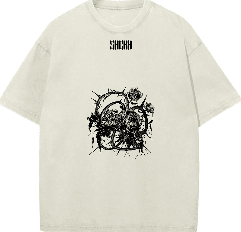 Playera Espinas Negras